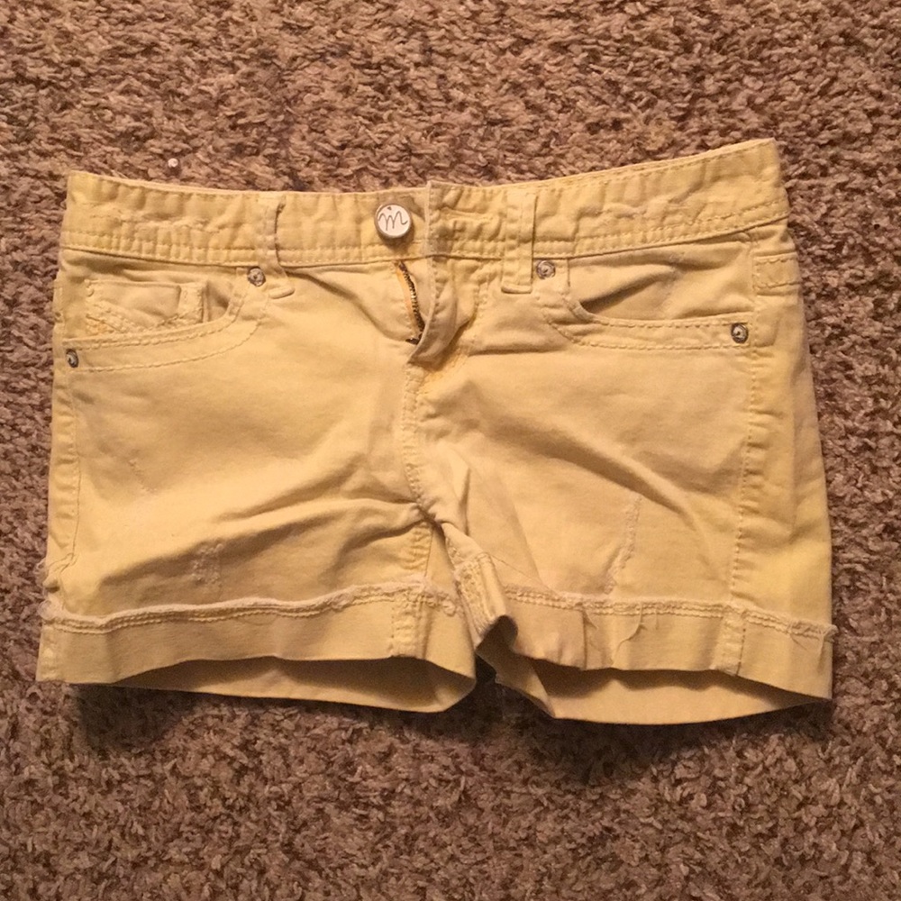 Yellow Shorts
